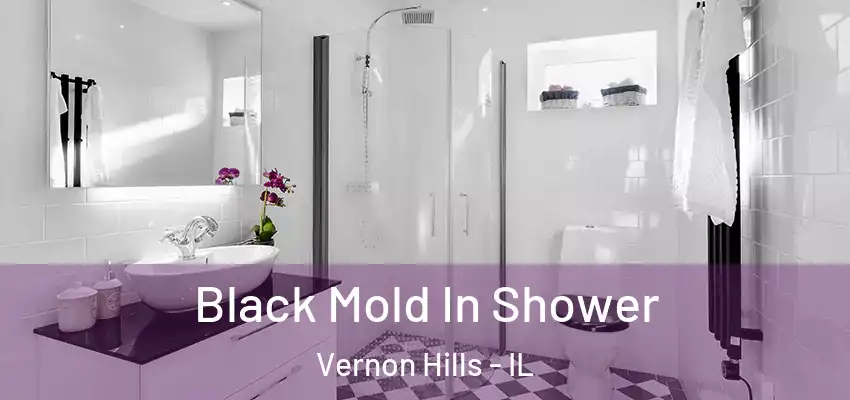  Black Mold In Shower Vernon Hills - IL